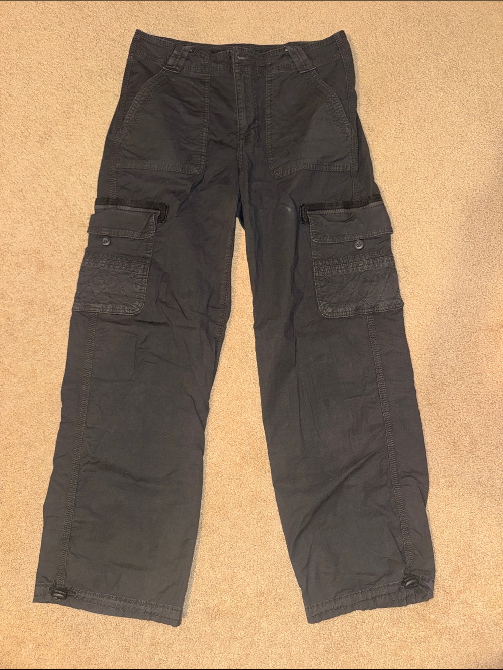 Women’s dark gray Cargo Pants - Durable Utility Style